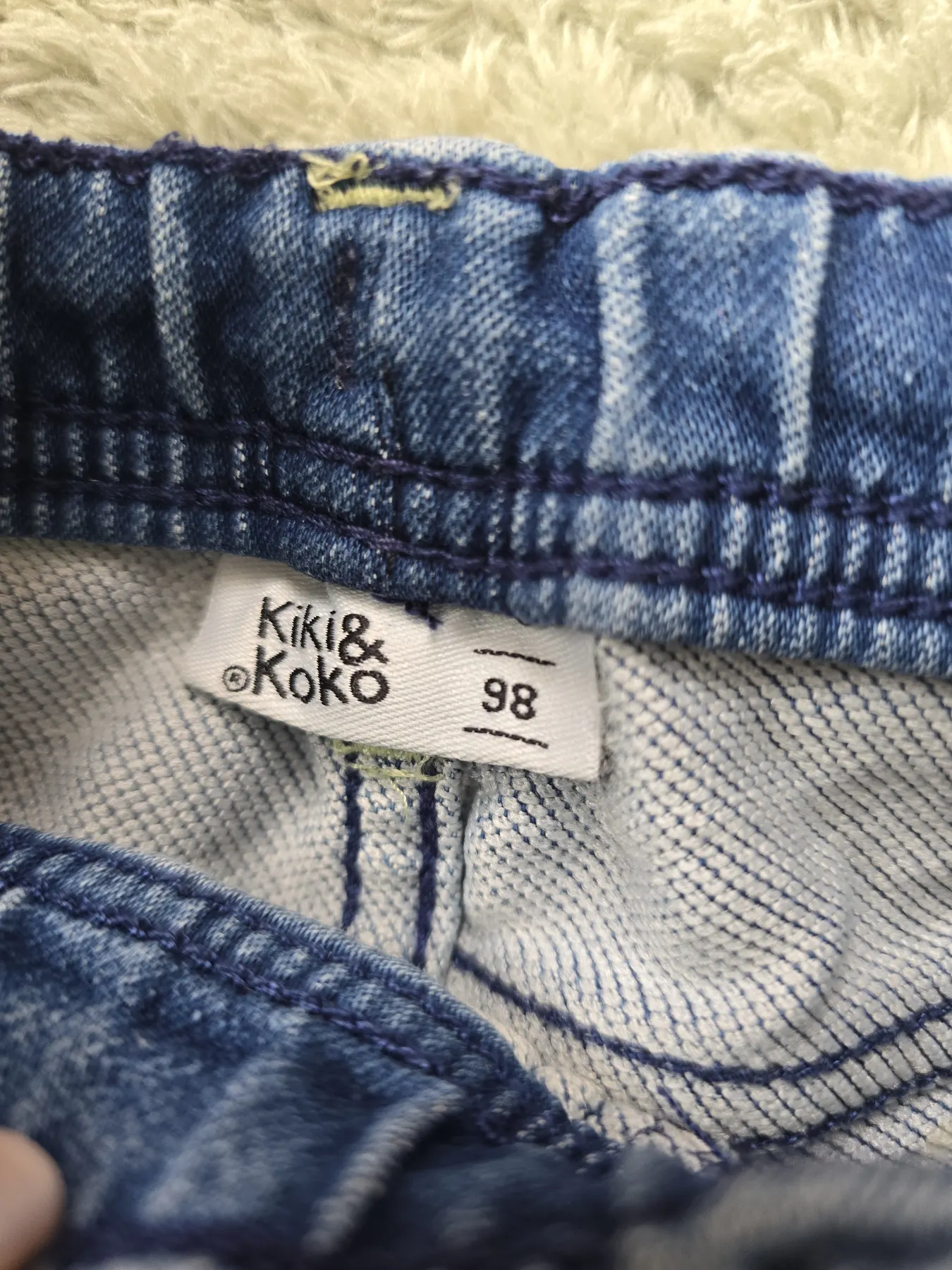 Jeans Shorts Gr. 98