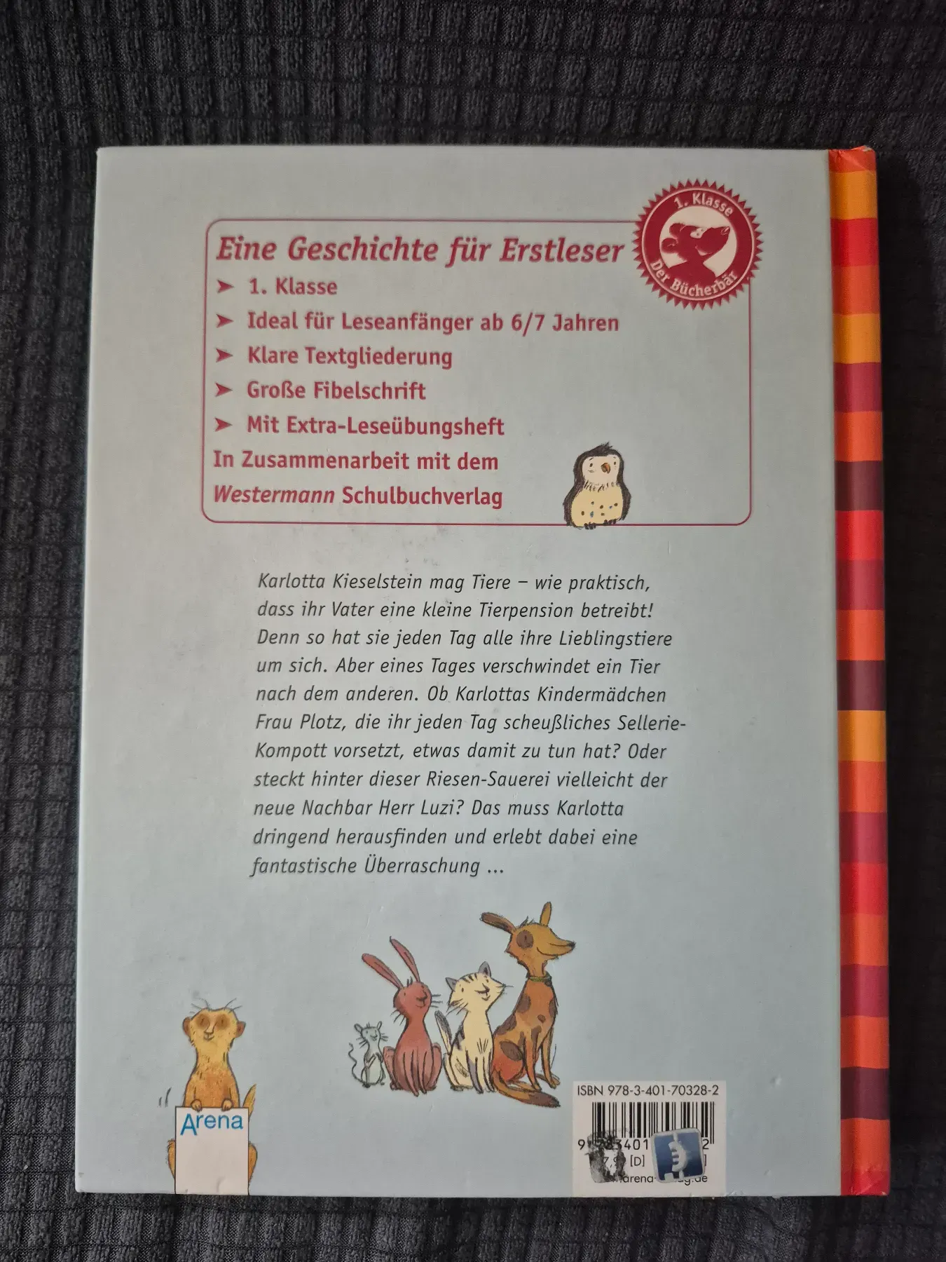 Erstlesebuch, Karlottas fantastische Tierpension