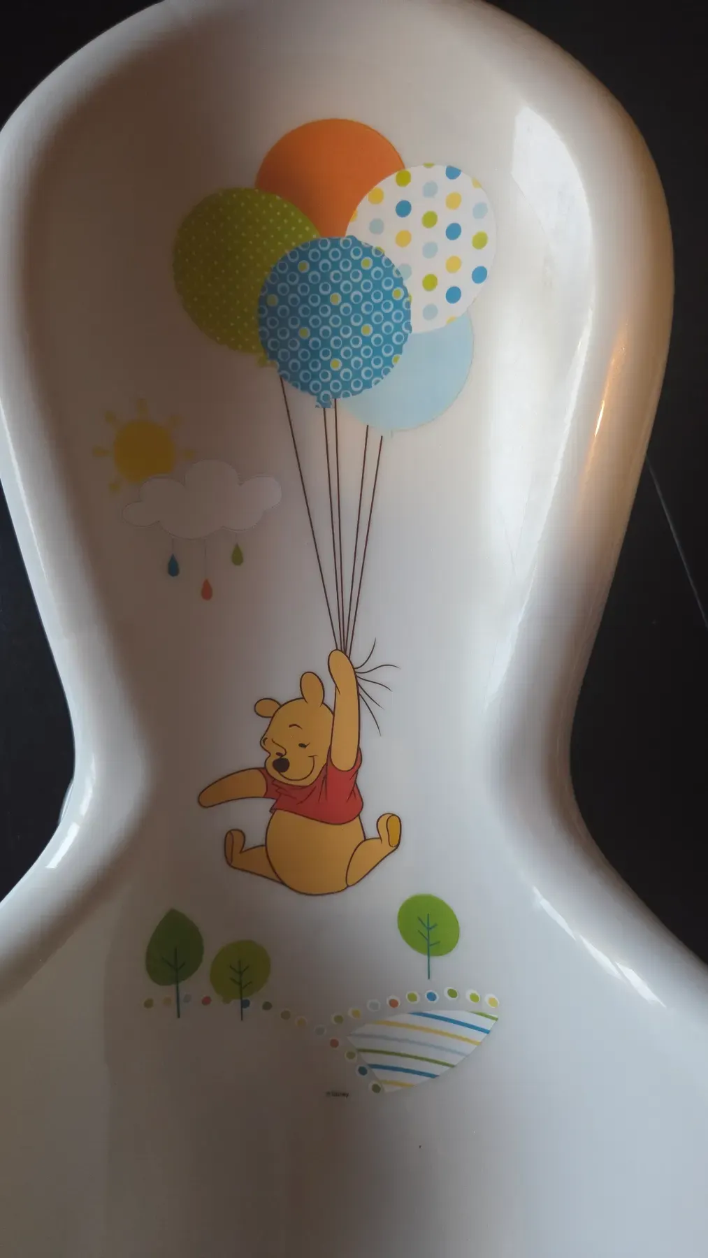 Babybadewannensitz in Weiß – Top Zustand