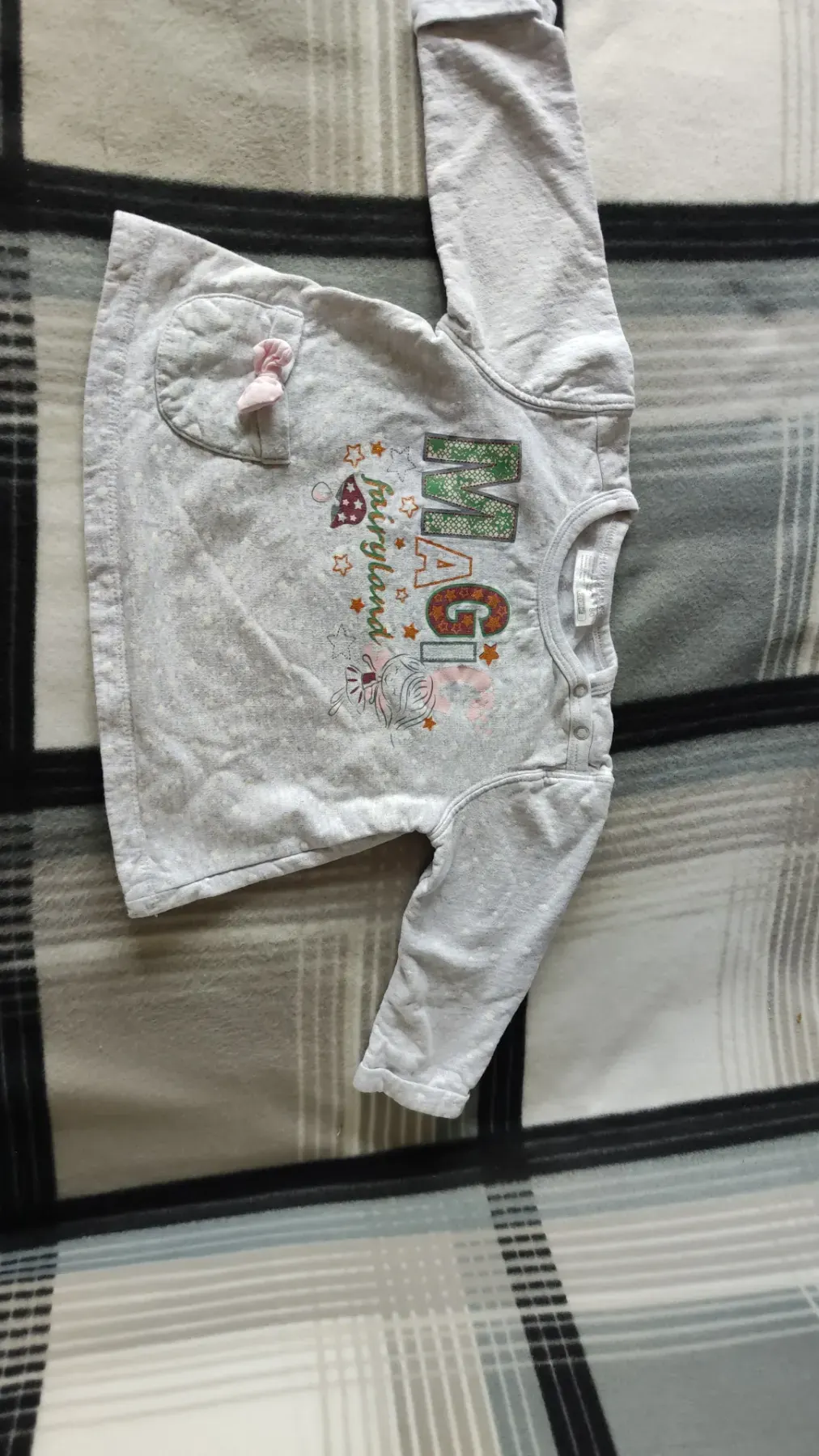 Sternenmotiv Langarmshirt