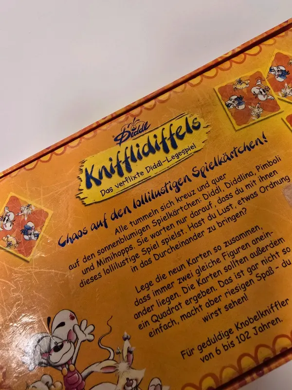 Legespiel- Diddl Knifflidiffels