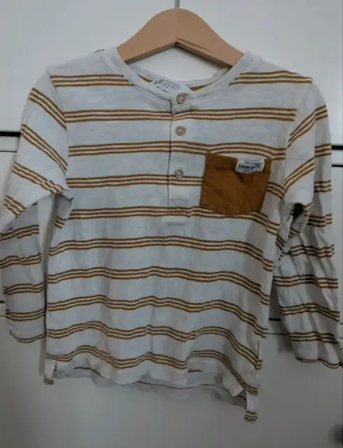 Langarmshirt mit Knöpfen H&M