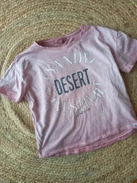 Garcia Shirt Gr 152/158 Mädchen, Kurzarm, rose, T-Shirt, Frühling