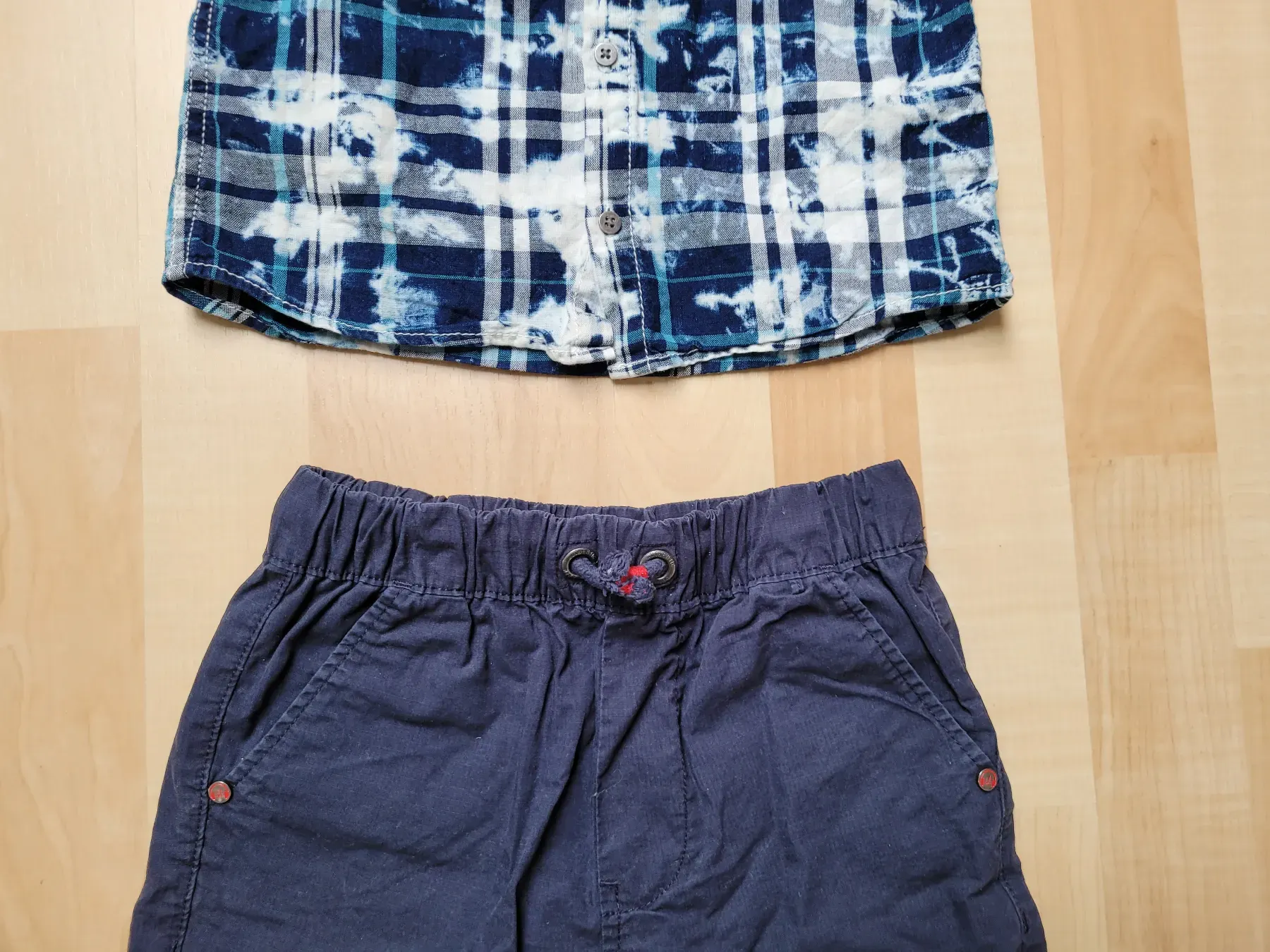 Next Batik Hemd Chino Sommeroutfit 116/122