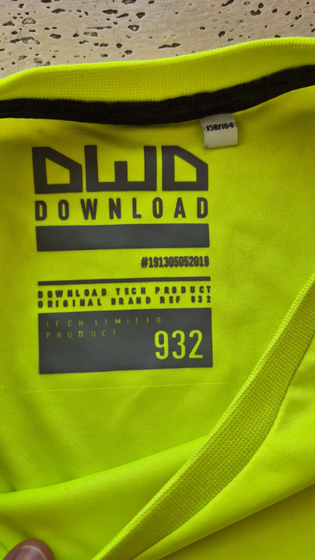Sport T-Shirt Jungen 158/164 Neon Gelb Grau DWD/ C&A – Top Zustand