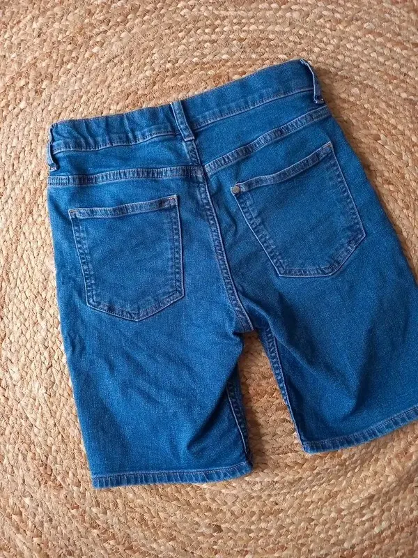 H&M Jeans Shorts Gr 146 Junge, kurze Hose, used Style, Frühling, Sommer