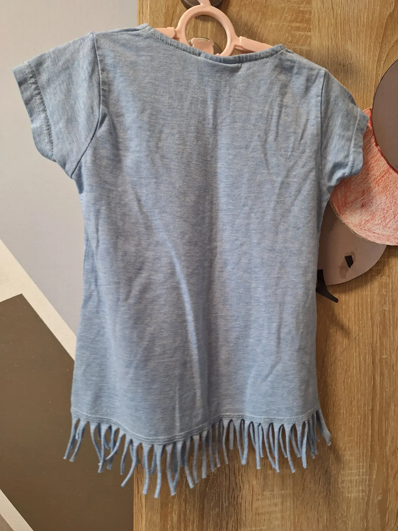 T-Shirt mit Fransen