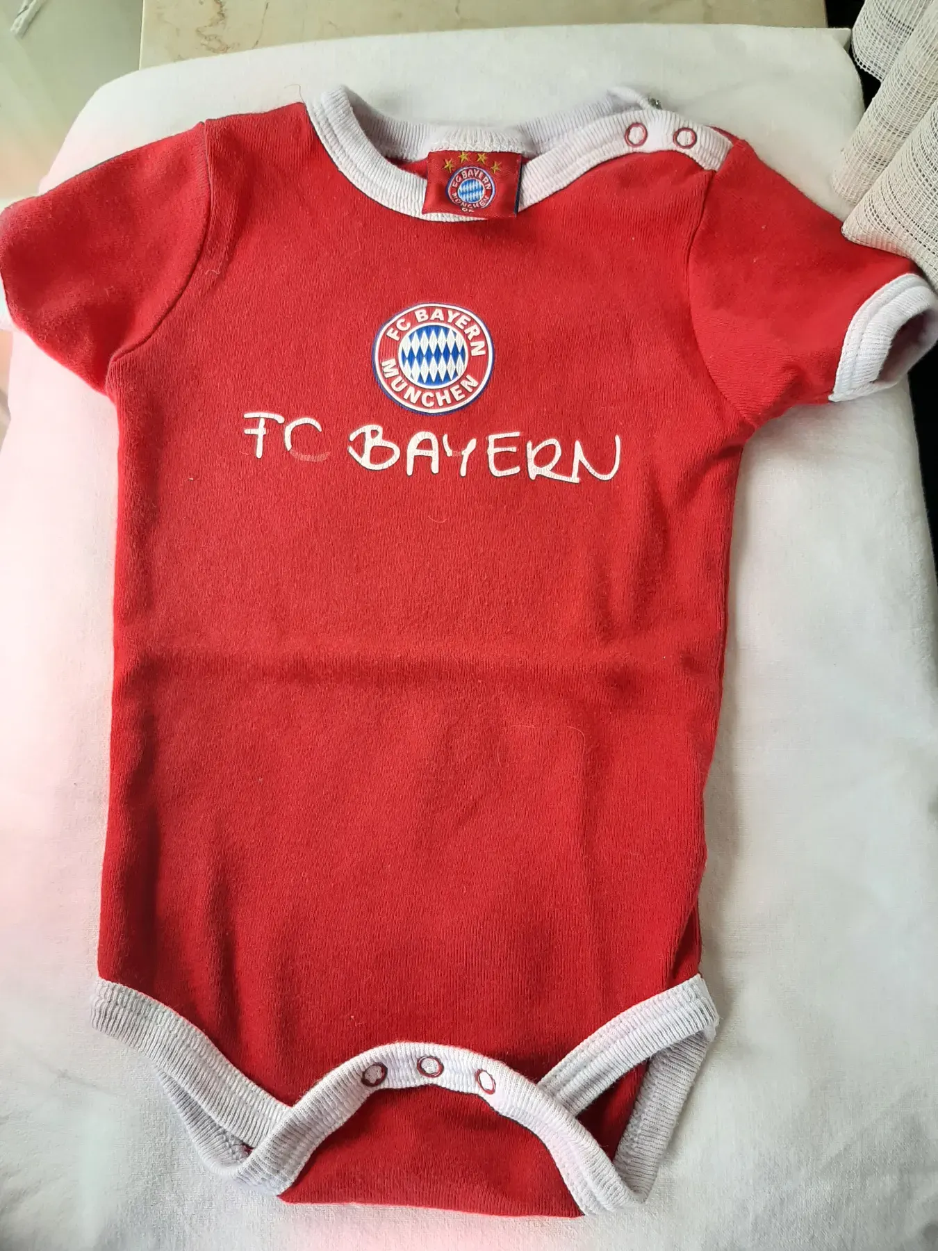 Kurzarm Body FC Bayern Gr 62