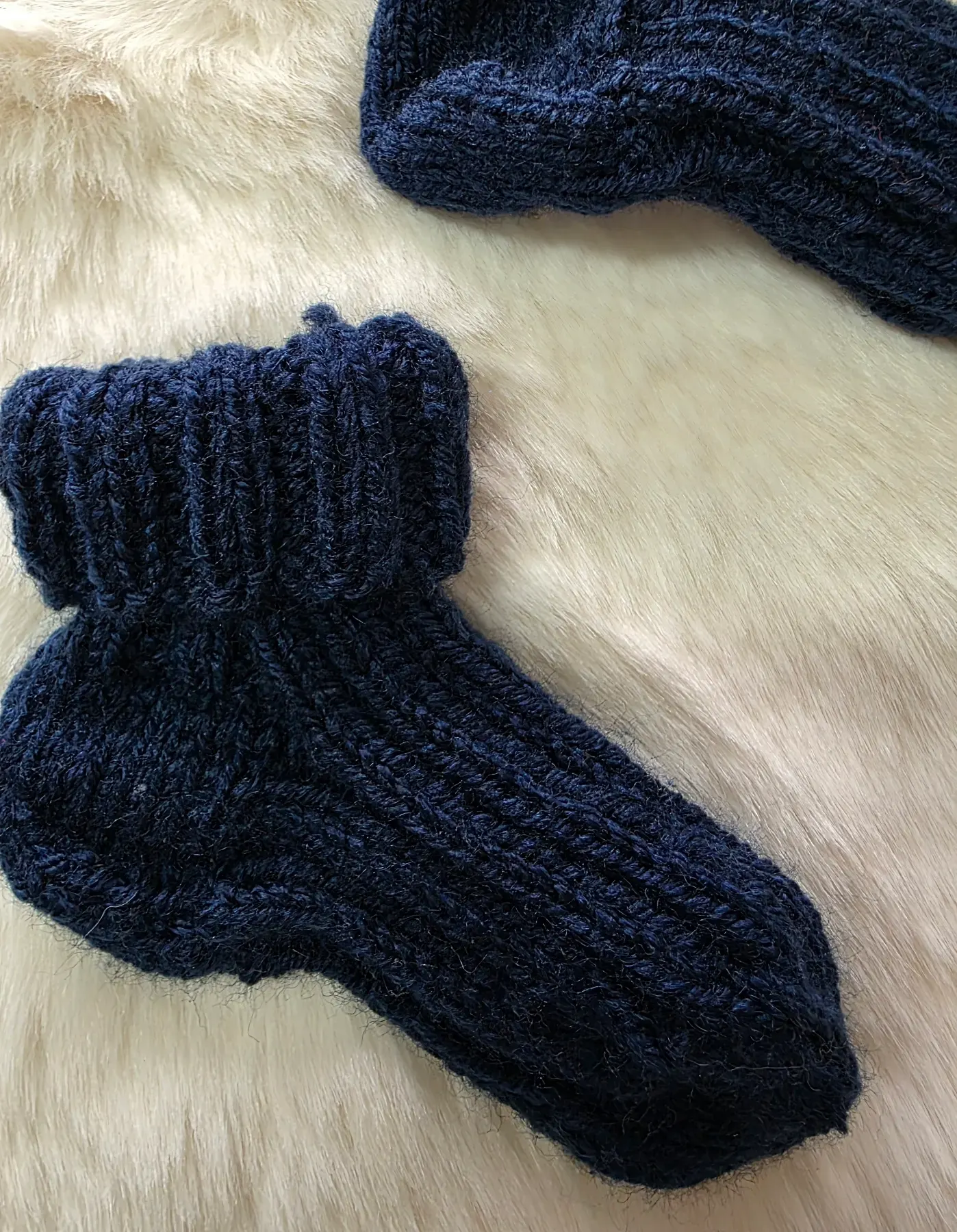 Stricksocken Baby Neu