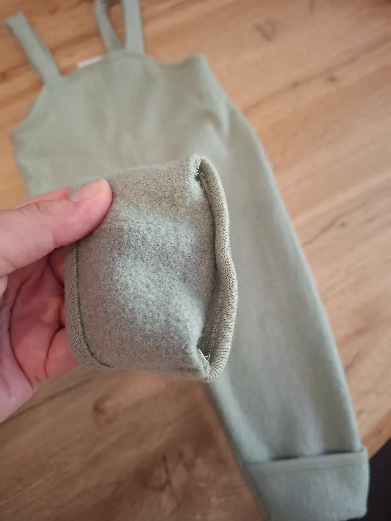 Latzhose Wollwalk Größe 80 Topomini