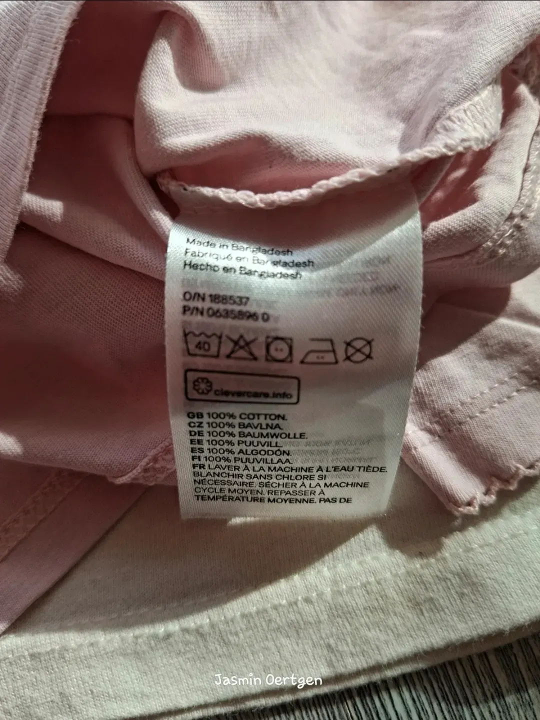 Langarmshirt aus Bio-Baumwolle | H&M | Gr. 98