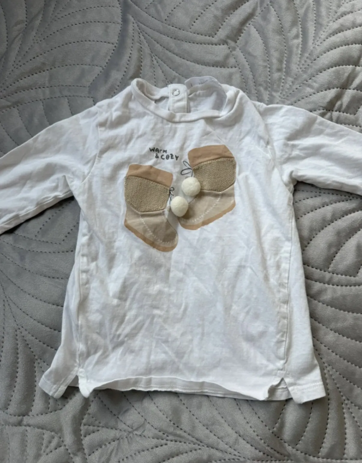 Pullover / Langarmshirt / Longsleeve, Mango, Kik, Gr.92