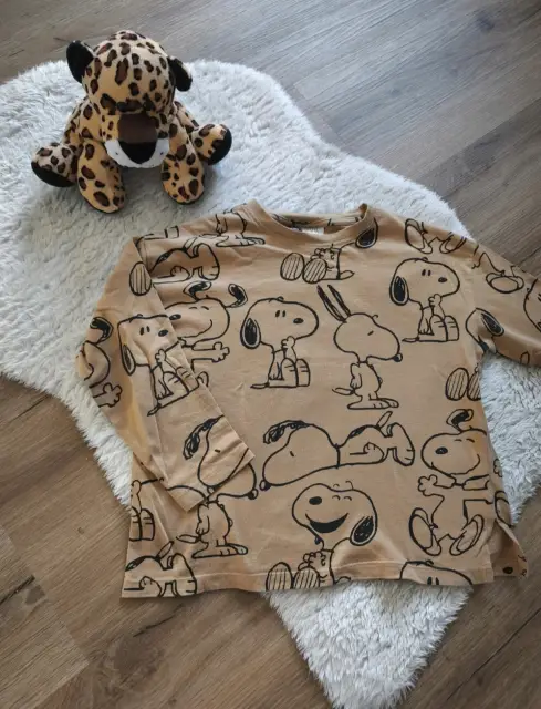 Zara Longsleeve Peanuts/Snoopy Gr. 128