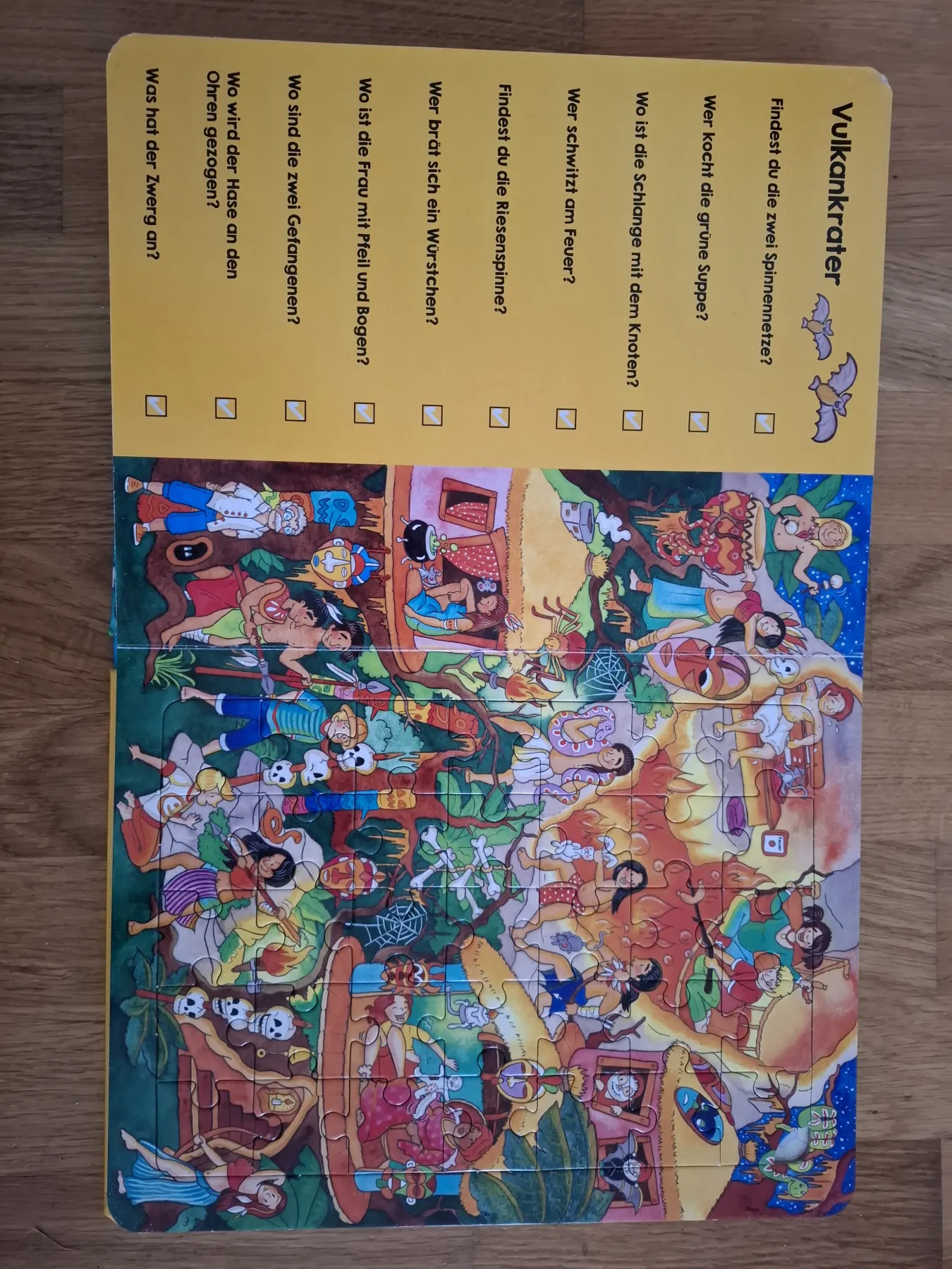 Mein lustiges Wimmel-Puzzle-Buch Dschungel Puzzle Buch