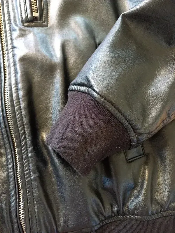 Zara Lederjacke Gr 152, Junge, Kunstleder, schwarz, College Jacke, Herbst