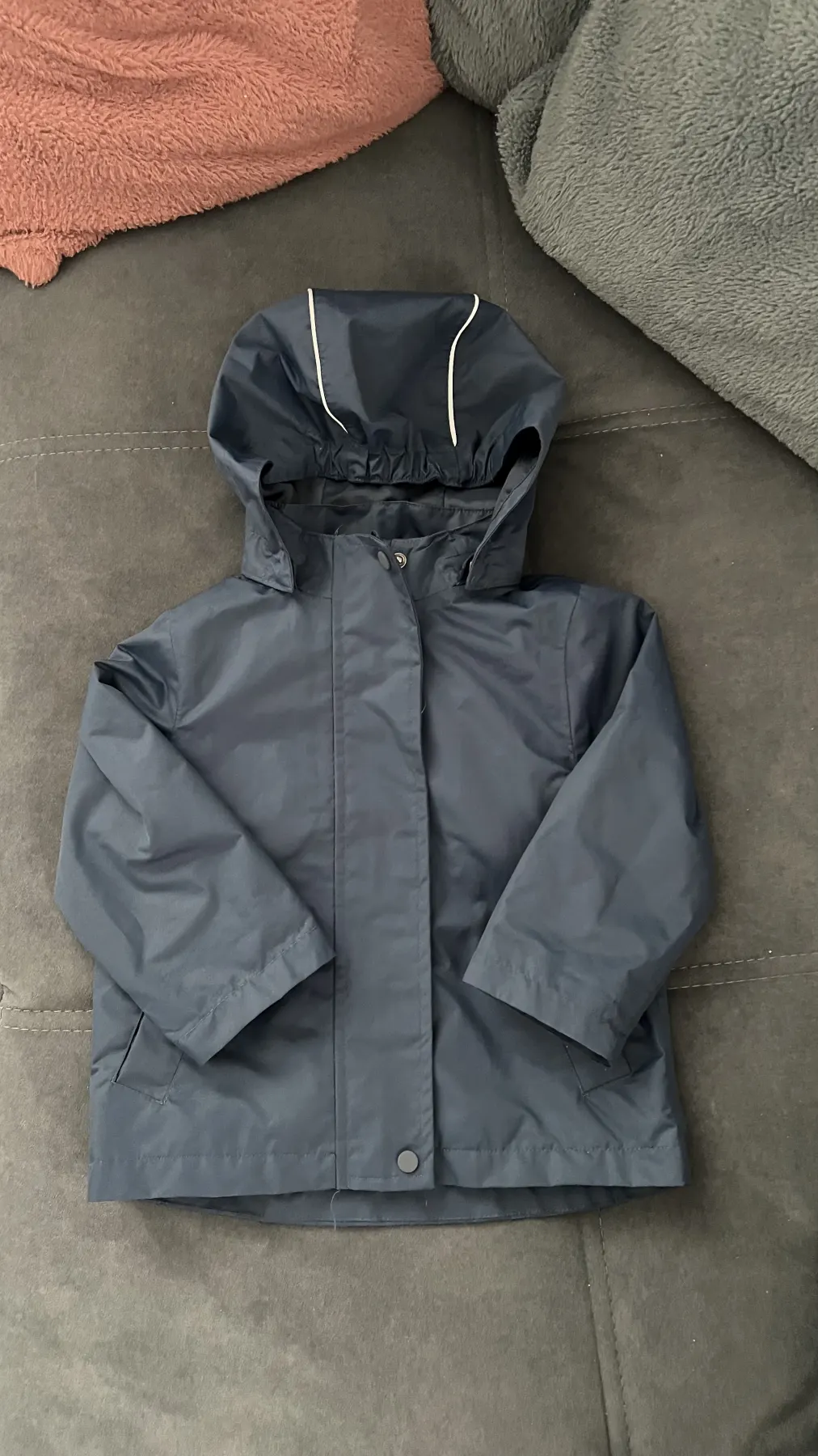 3-in-1 Regenjacke Pullover dunkelblau braun TCM 86/92