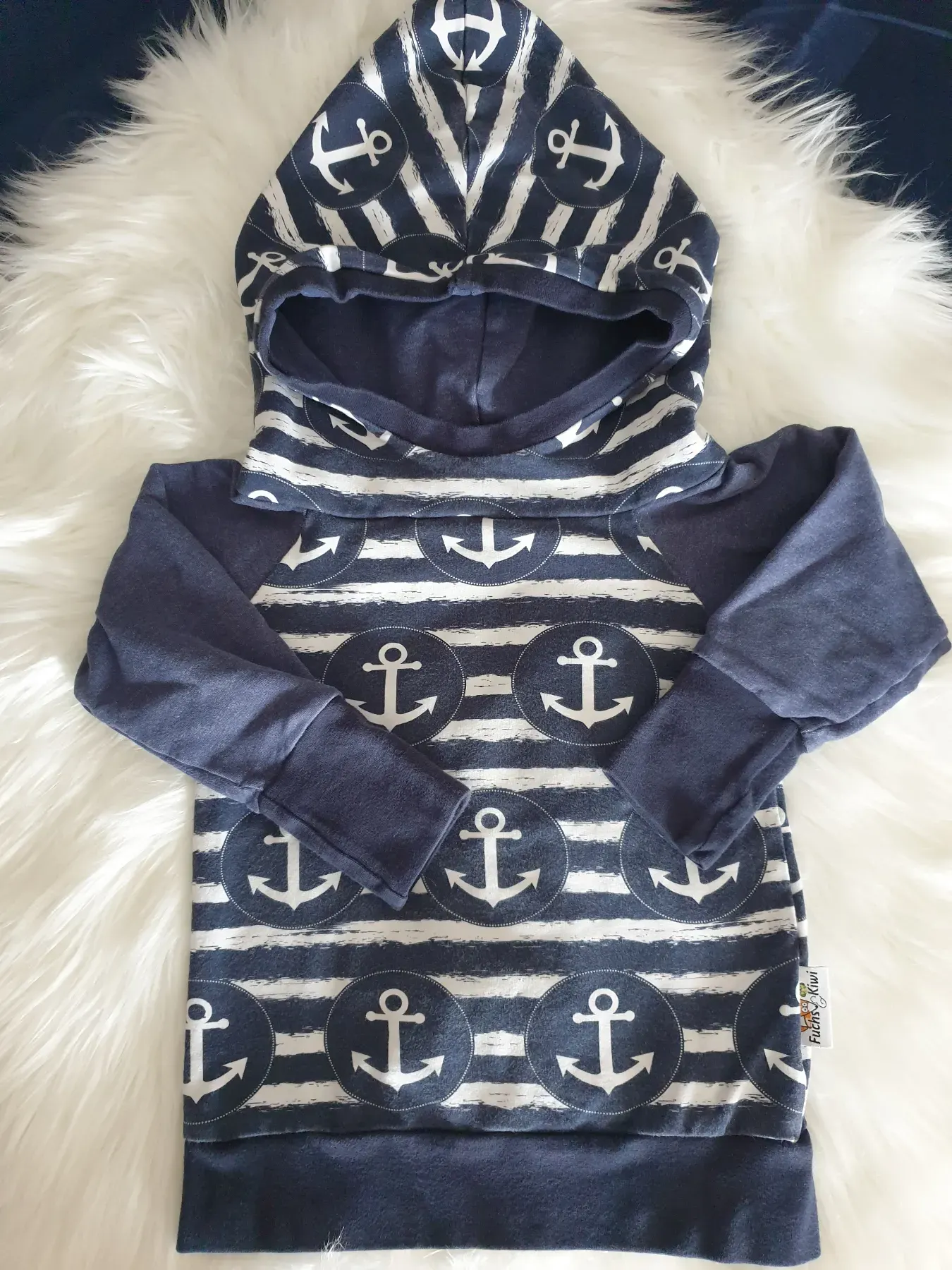 Hoodie von Fuchs &Kiwi -Gr. 110