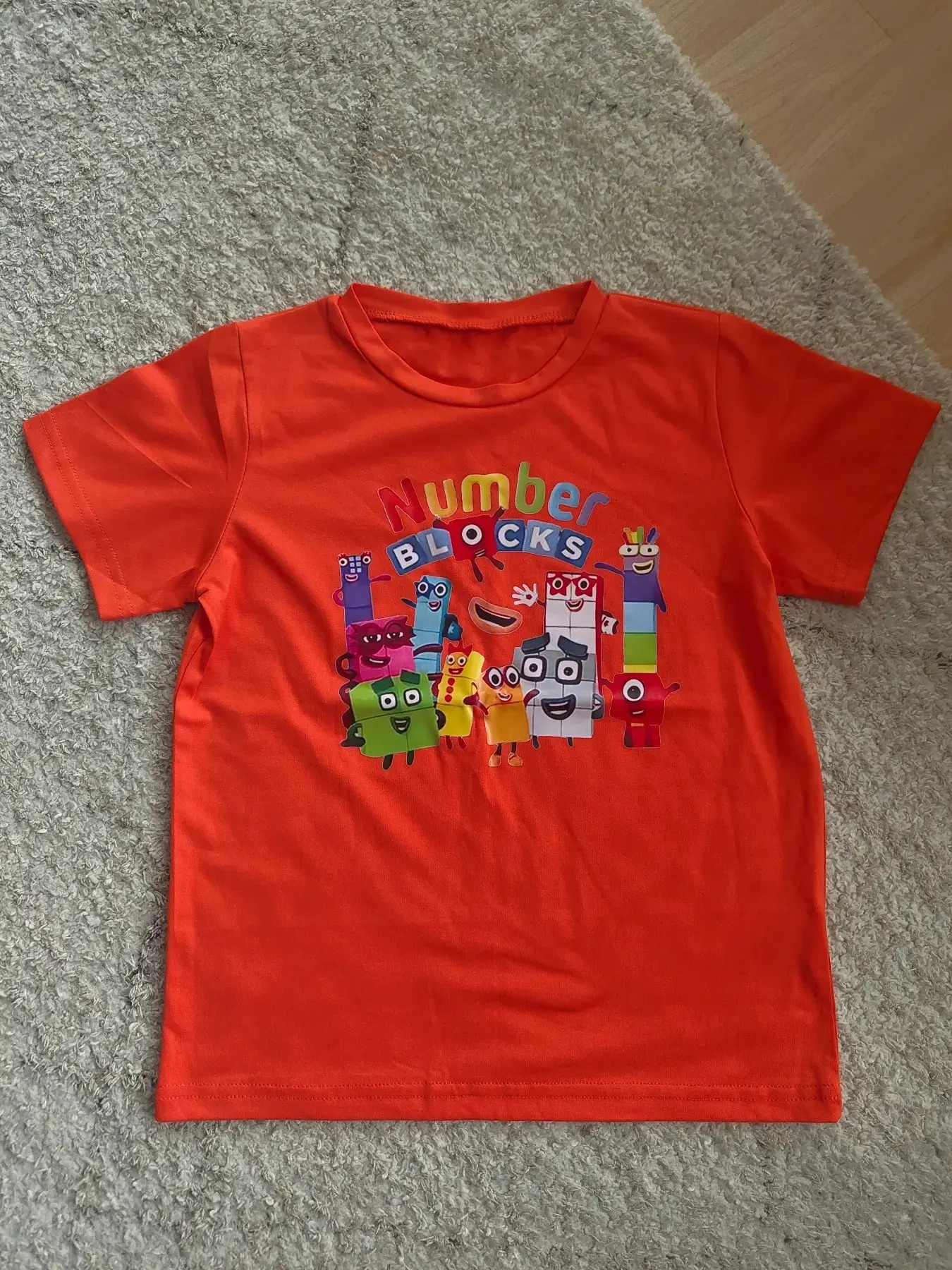 Numberblocks T-Shirt Zahlenblocks Größe 7-8 Jahre