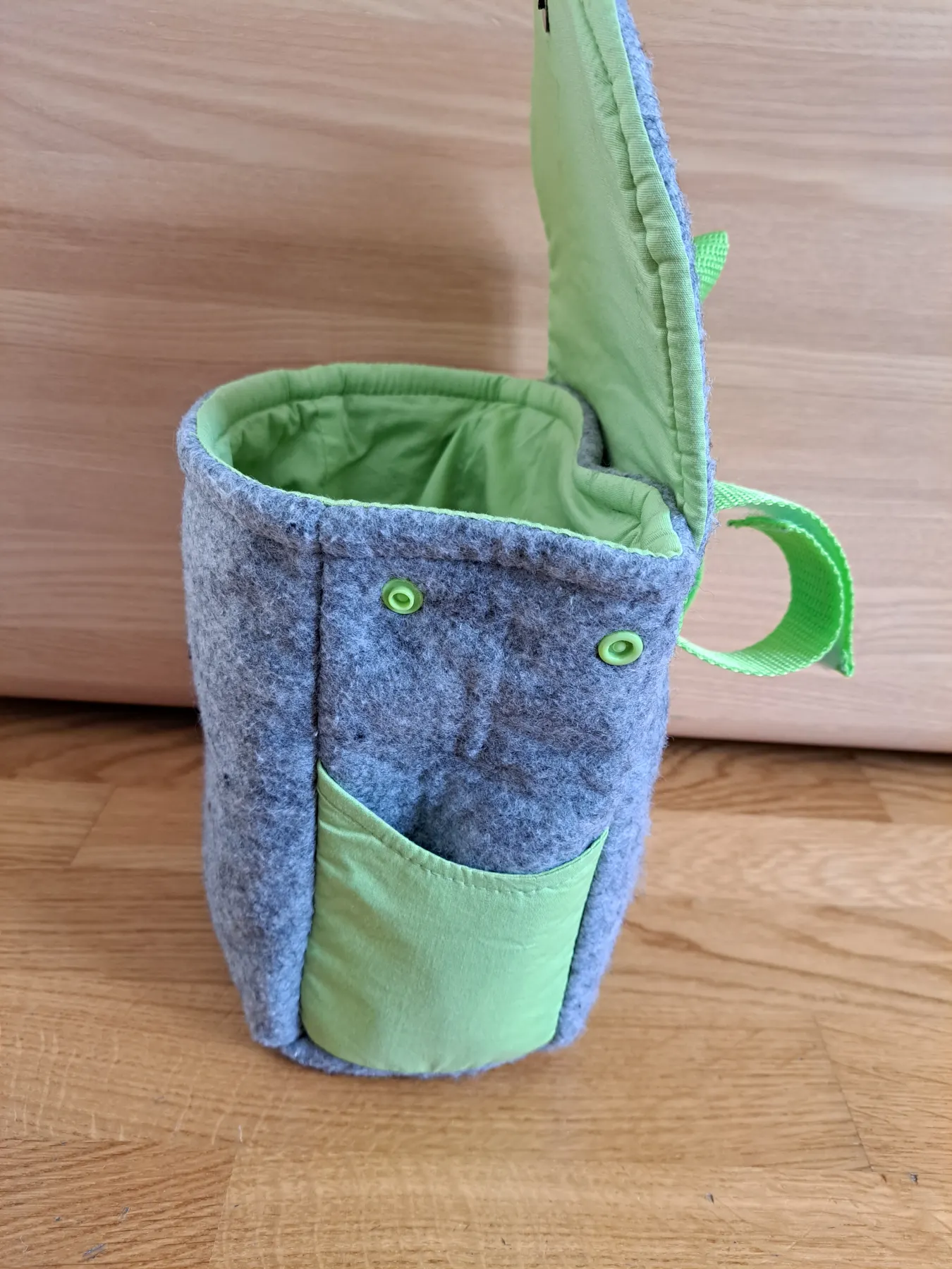 Lenkertasche handmade Unikat Rollertasche Fahrradtasche Hase