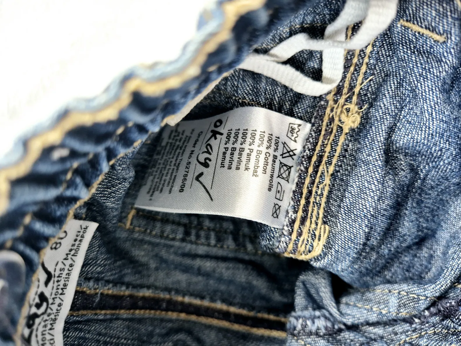 Jeans Hose, Jungen, okay, Größe 80