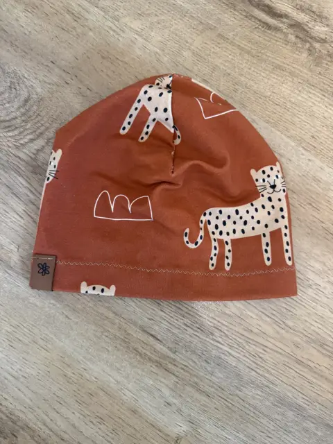 Handmade Frühlingsmütze Gepard