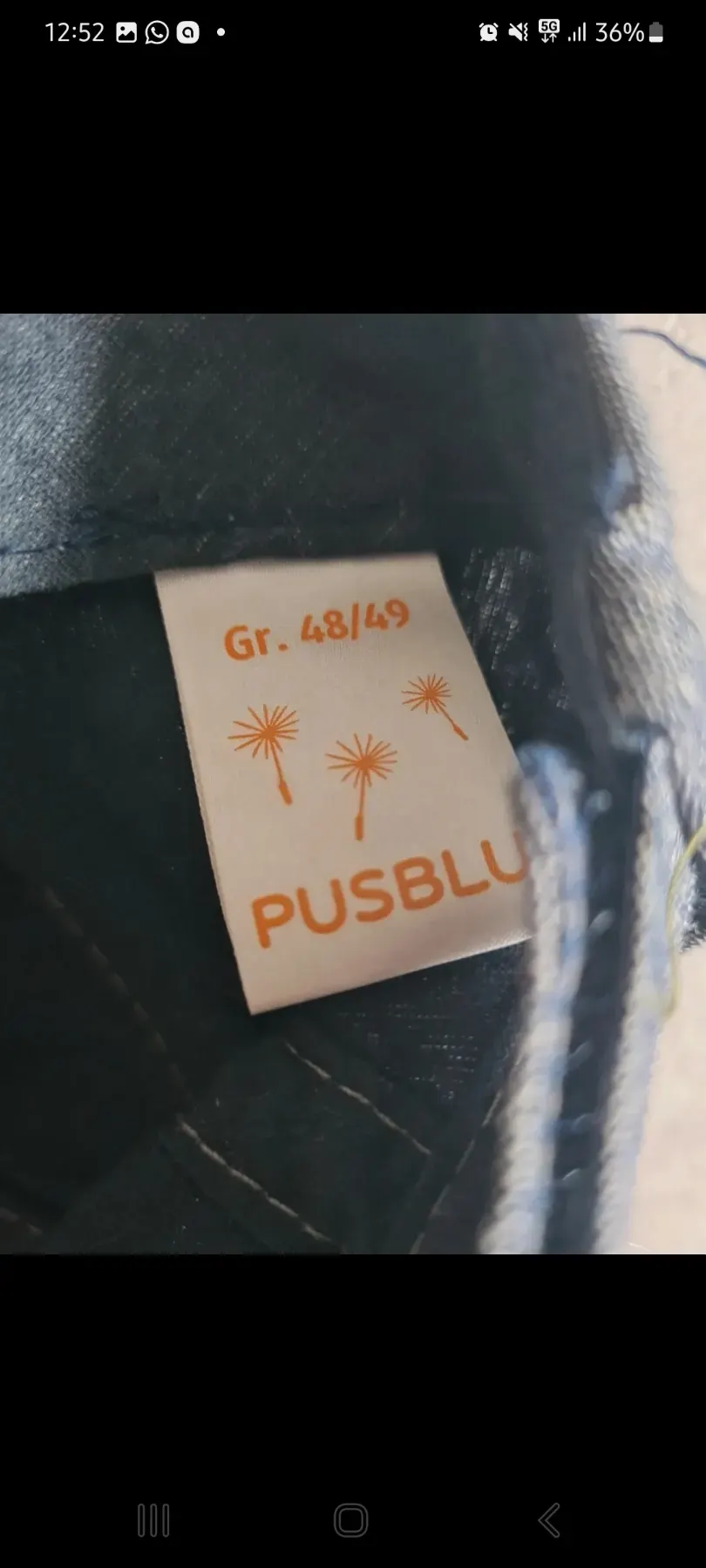 Capi Cap Sonnenhut von Pusblu Größe 48/49