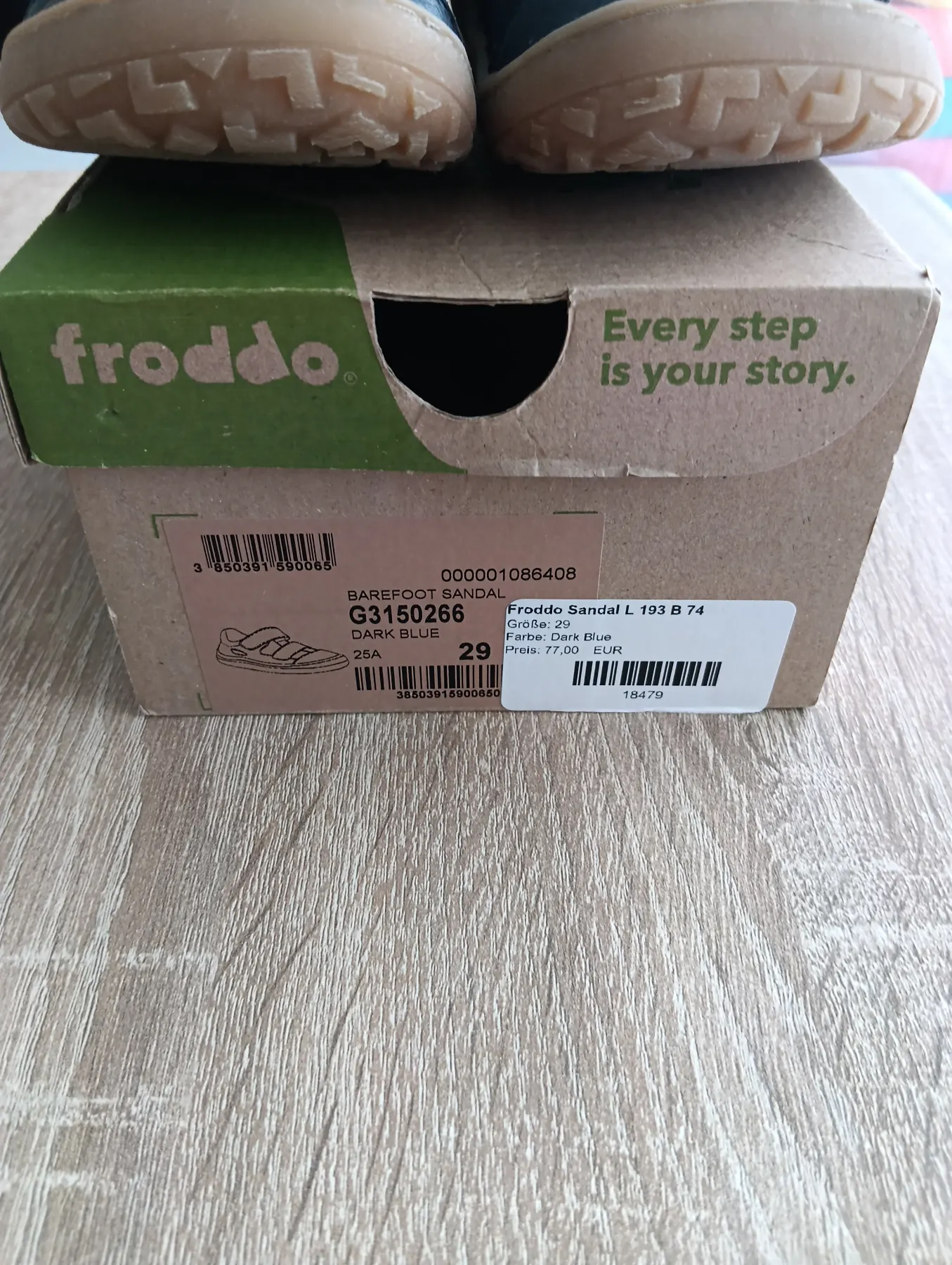 Barfuß Sandalen (froddo)