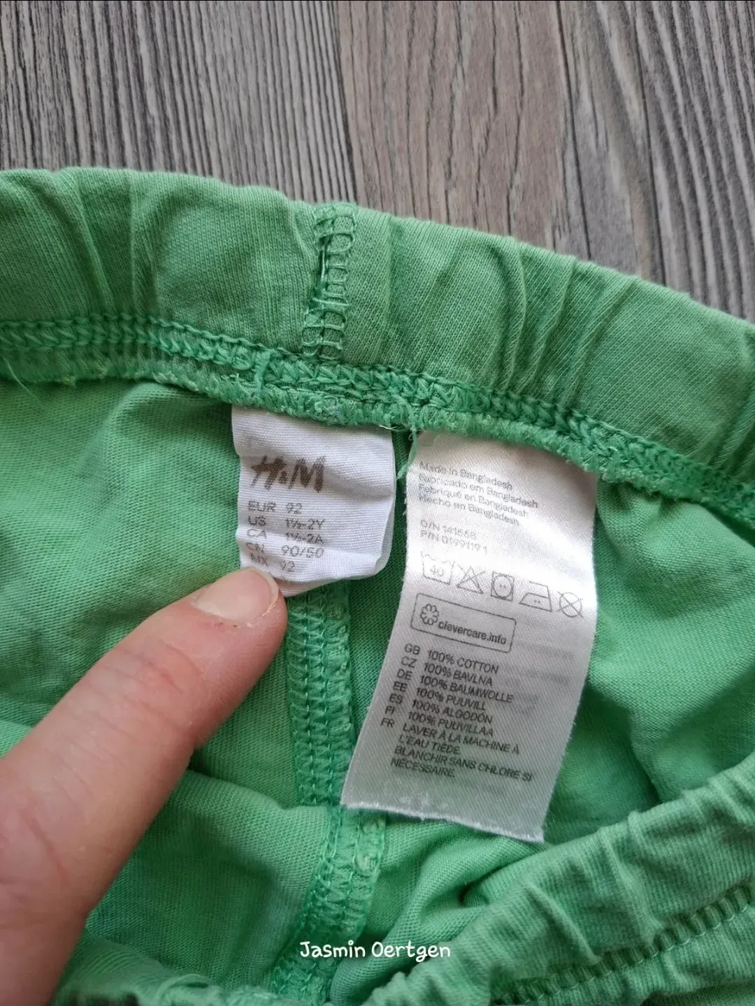 Sommer-Shorts in Grün | H&M | Gr. 92