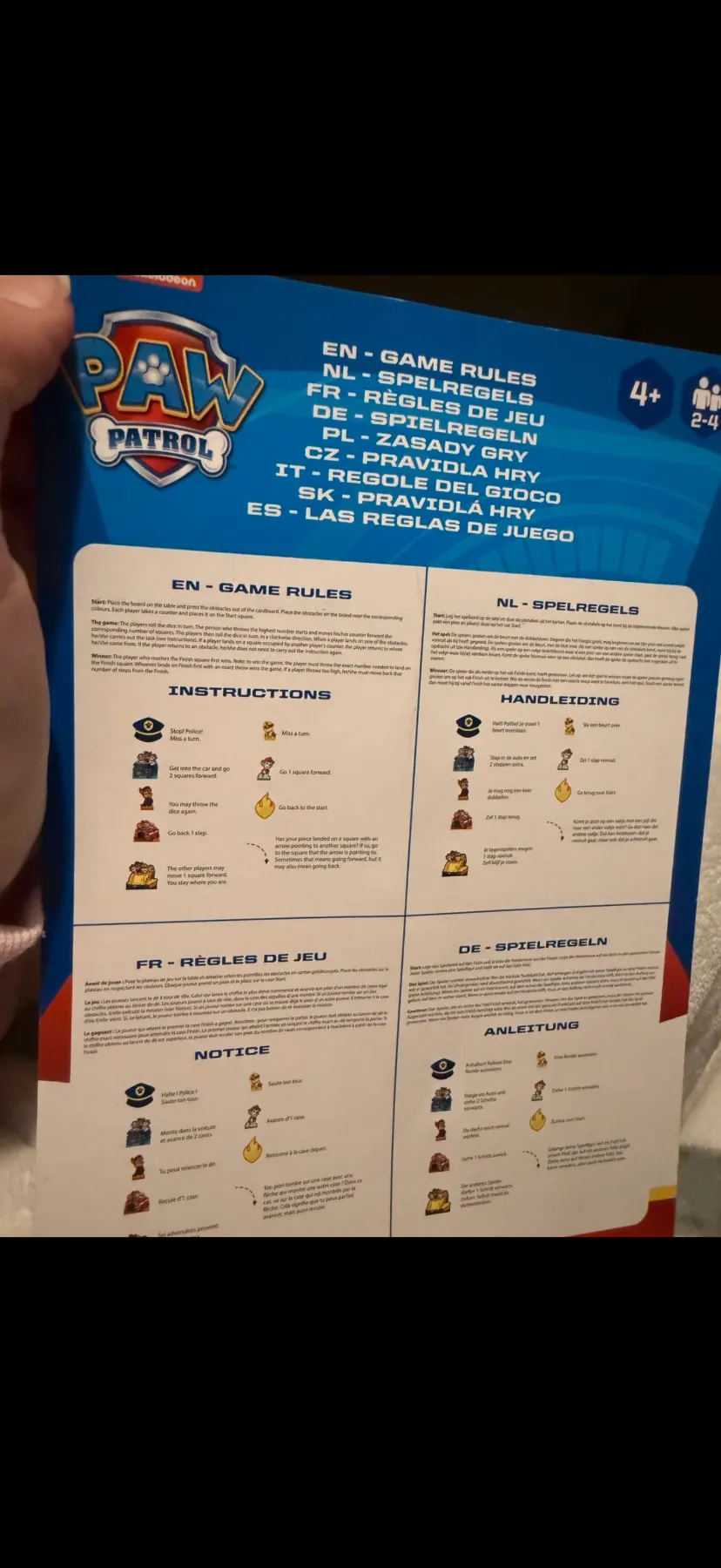 Paw Patrol Brettspiel