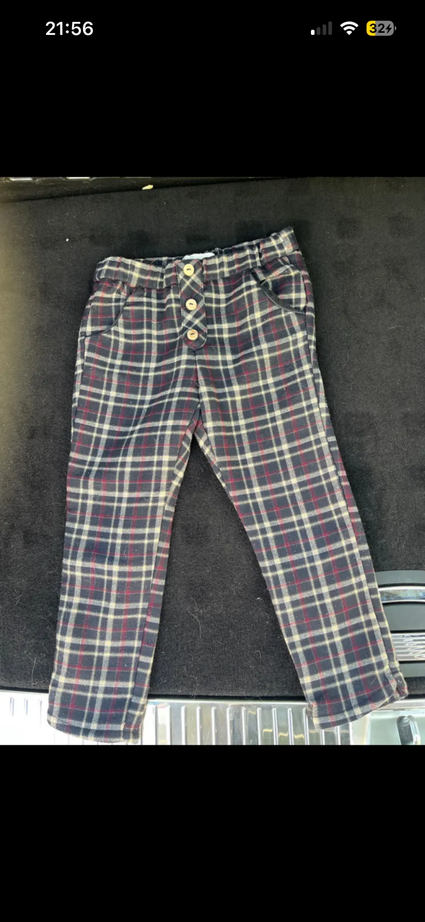 Karo-Hose  Gr.104