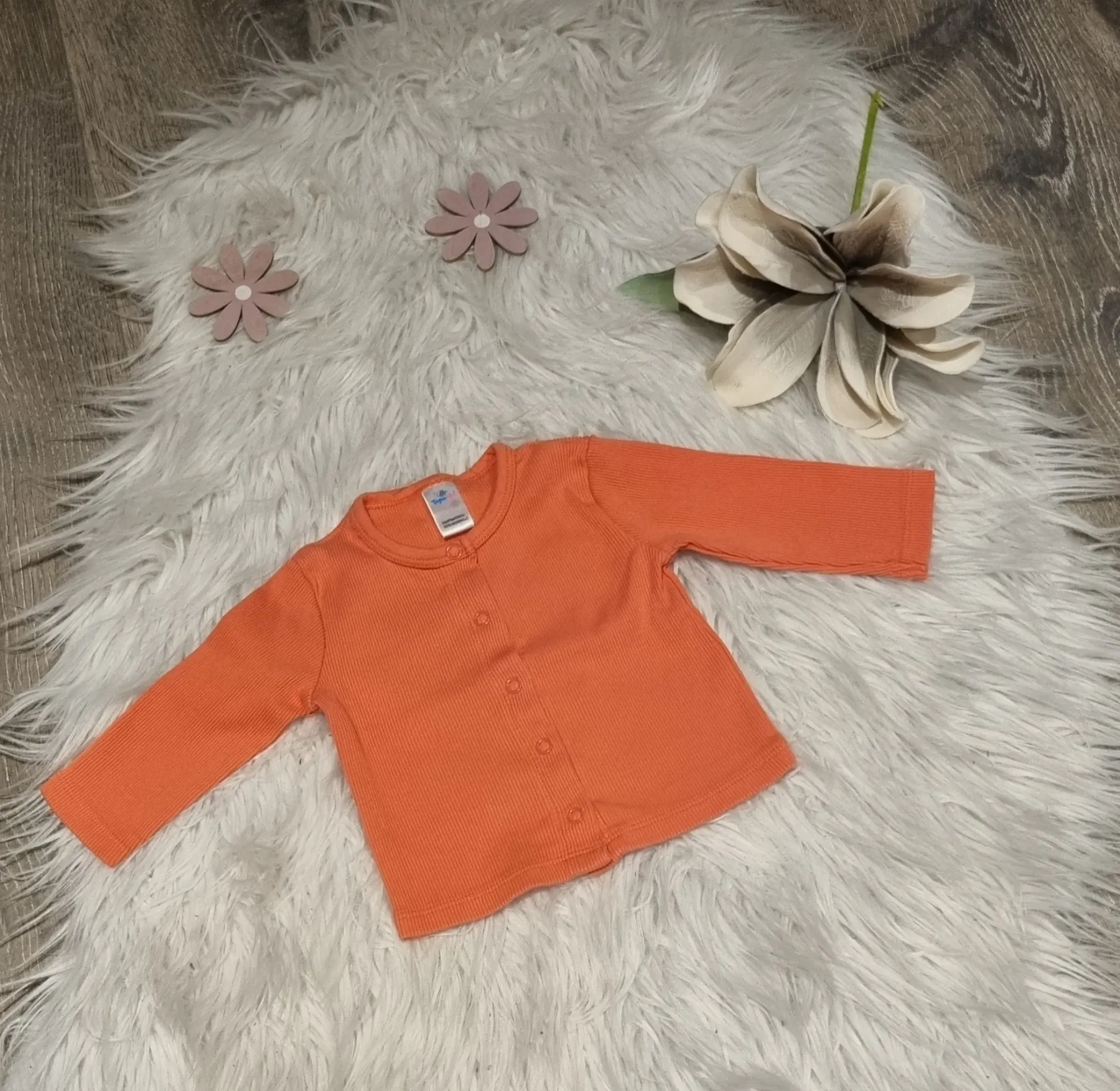 Baby Mädchen Ripp Jäckchen Jacke Gr. 62