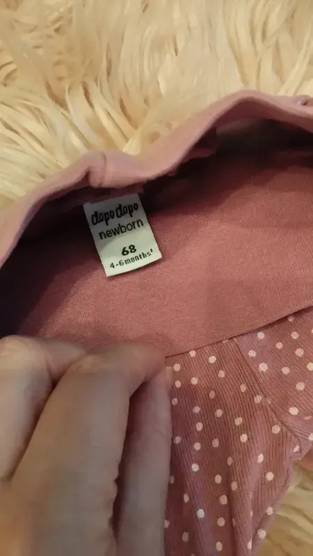 Gepunktete Hose DopoDopo Gr. 68