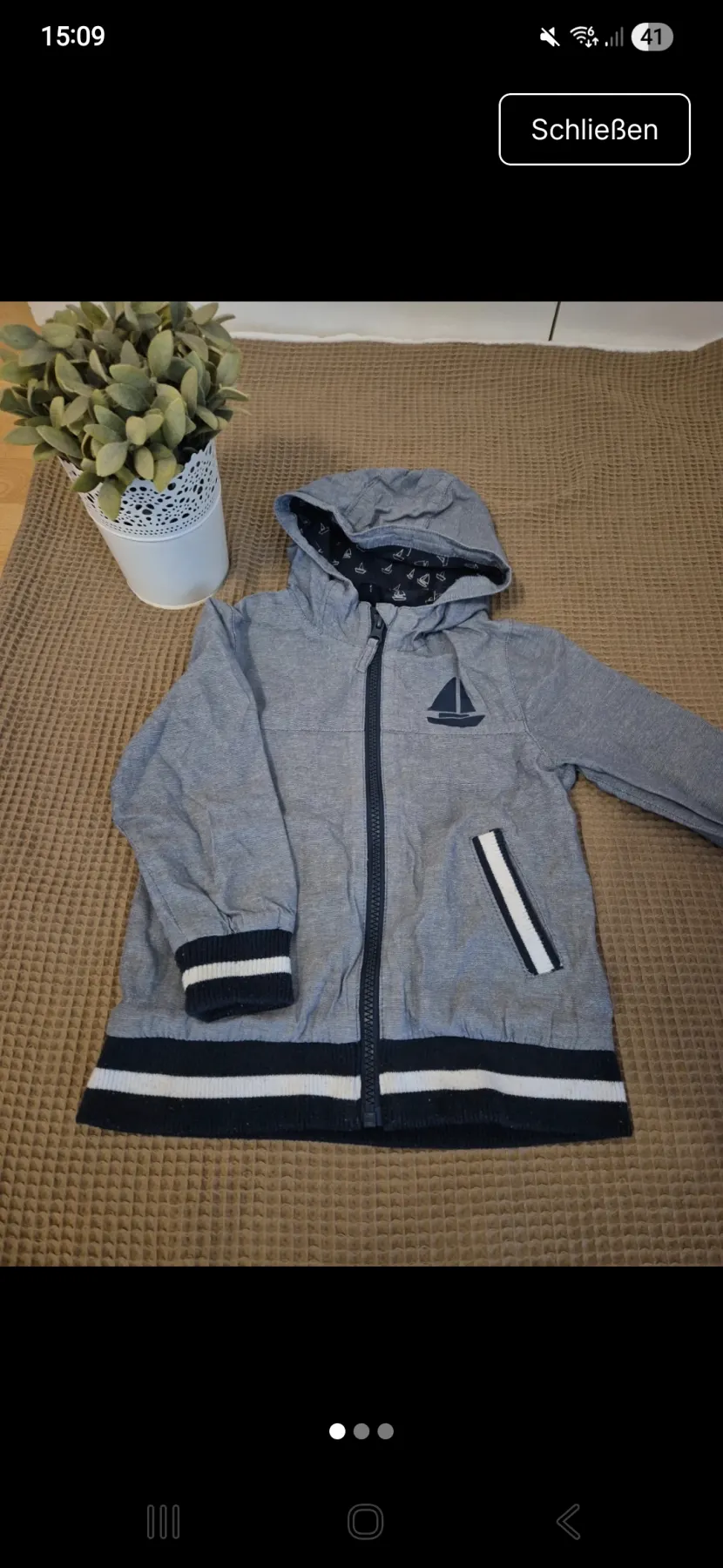 Dünne Jacke für den Übergang