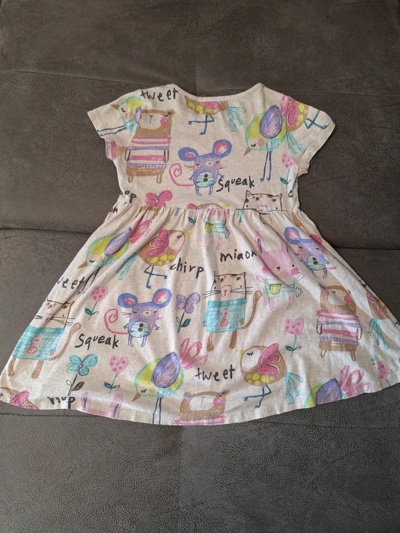 Kleid Tunika Next 116 besser bei 110 tragen