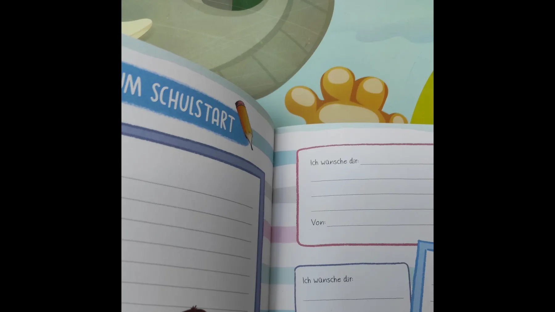 Einschulungsalbum📖 "Juhuuu endlich Schulkind"