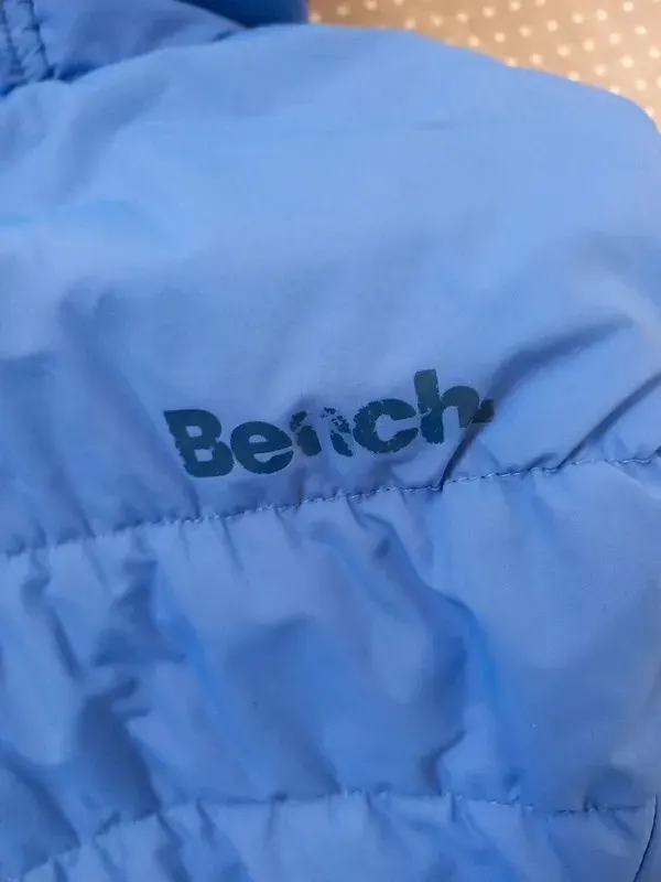 Bench Steppjacke Gr 164, Weste ärmellos, Mädchen, blau, Herbst