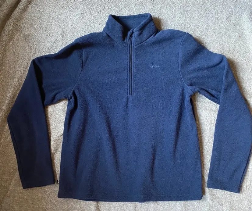 Quechua Fleecepulli marineblau Gr. 140