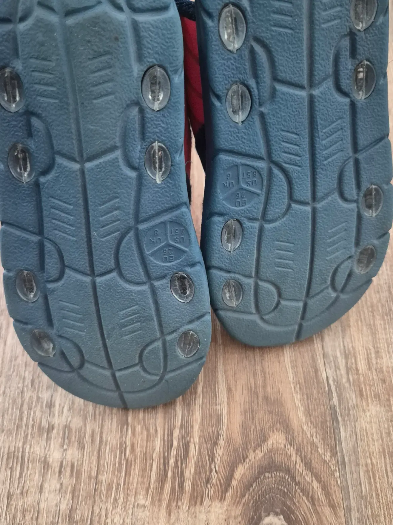 Badeschuhe Hausschuhe Sandalen "Spiderman", Jungen, Größe 26