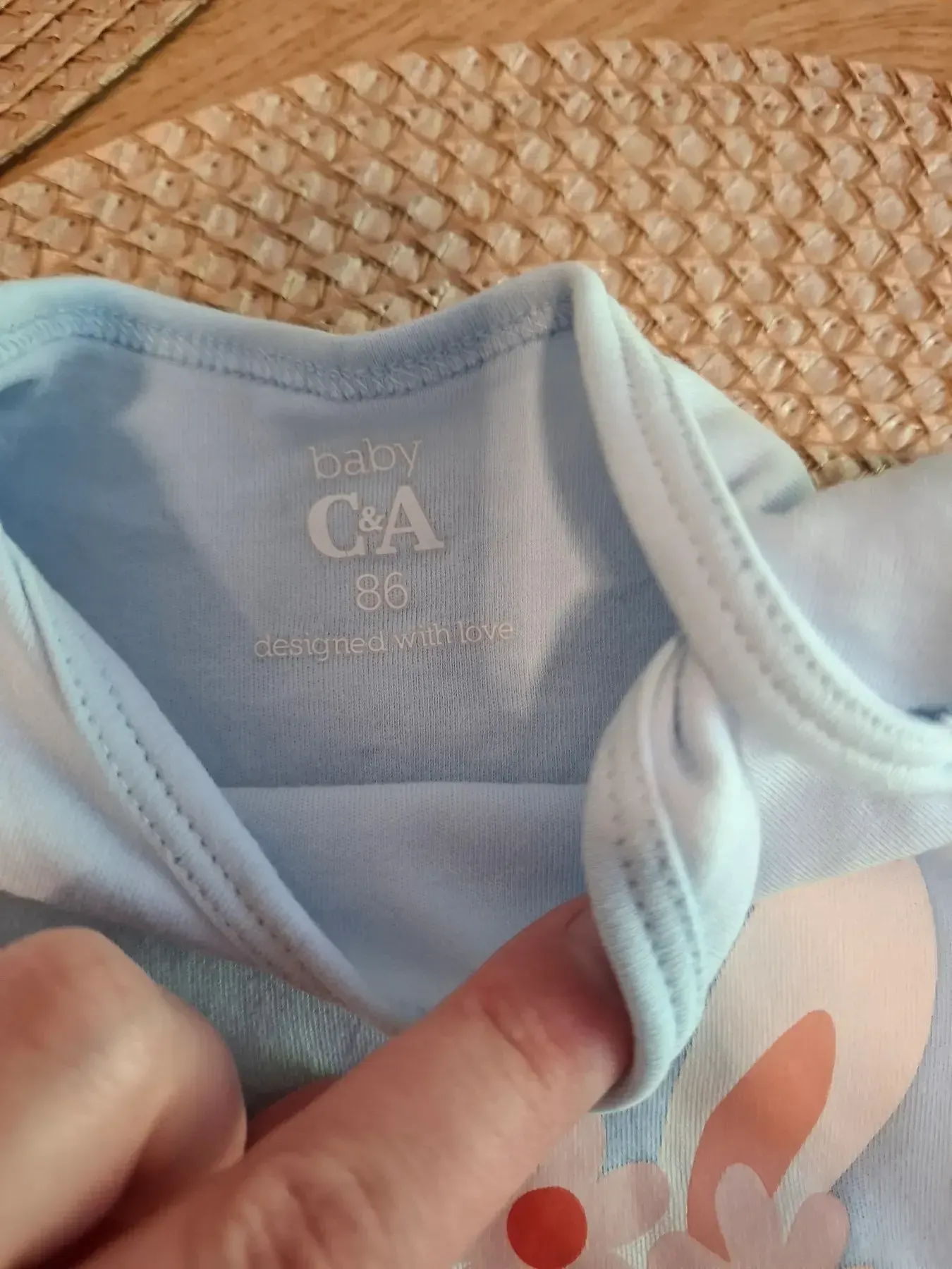 Kurzarmbody Größe 86 C&A