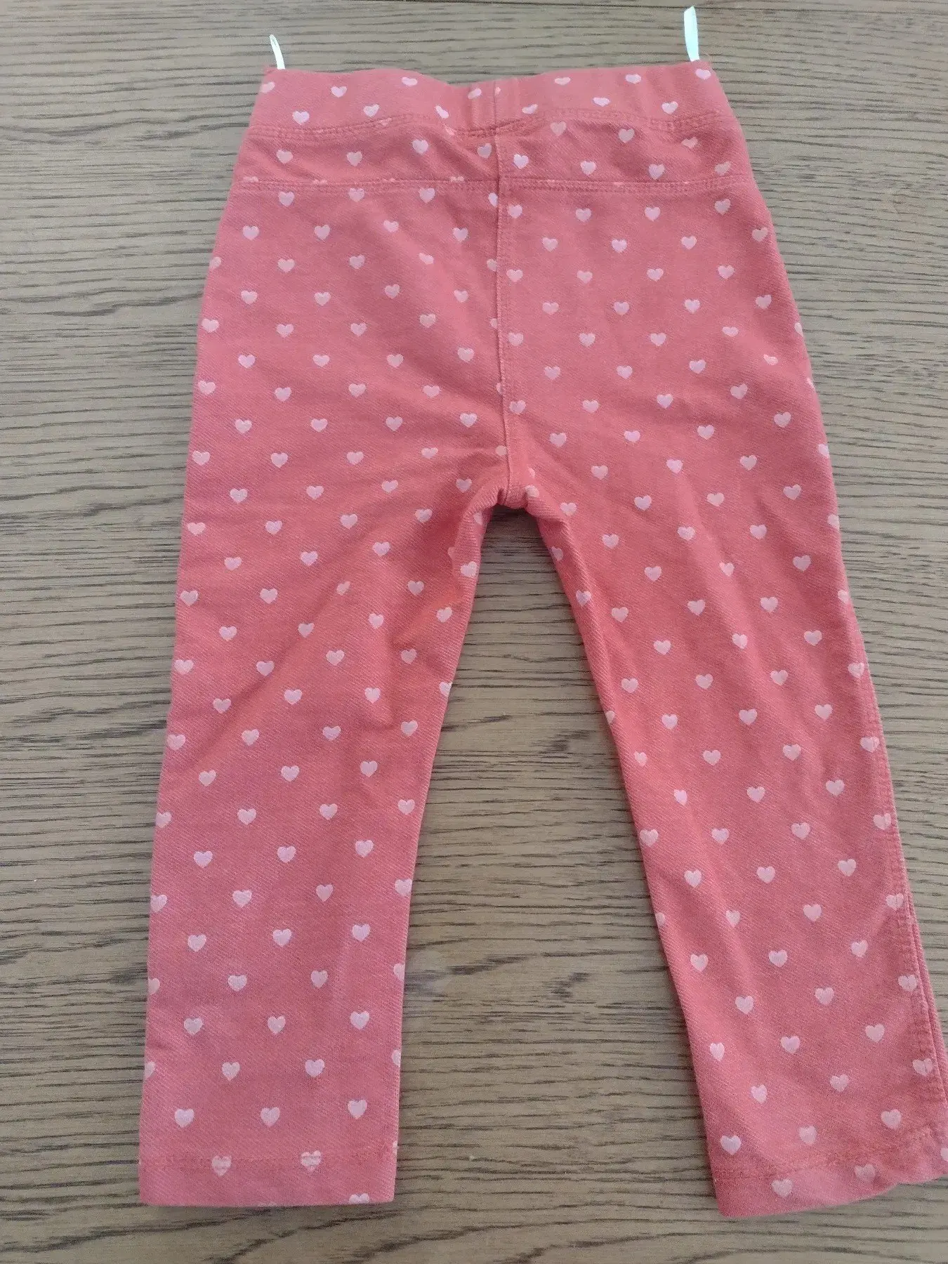 Leggings rot mit Herzen