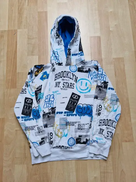 Next Skater Graffiti Hoody 12y 152