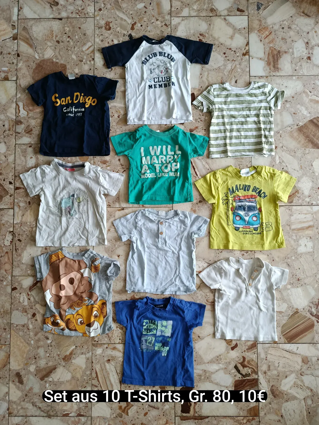 T-Shirt - Set, Gr. 80