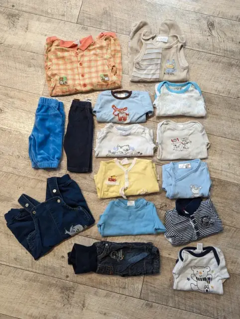 15-teiliges Jungen Paket Gr. 50/56