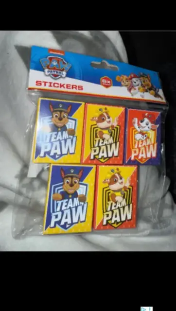 Paw Patrol Sticker Pakete