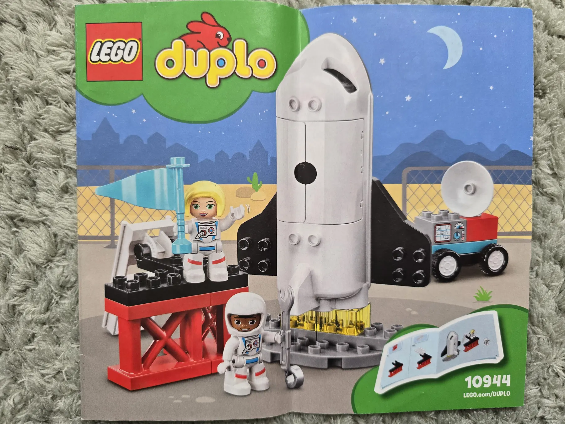 Lego Duplo Set 10944 Spaceshuttle Weltraummission