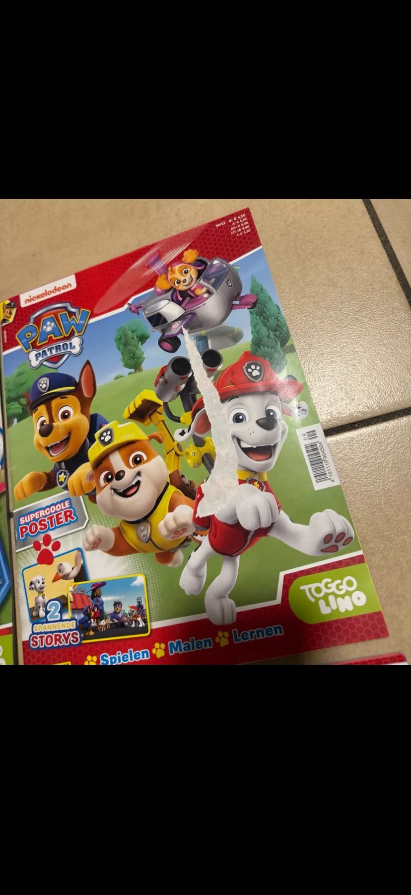 Paw Patrol Hefte Set - 6 Stück