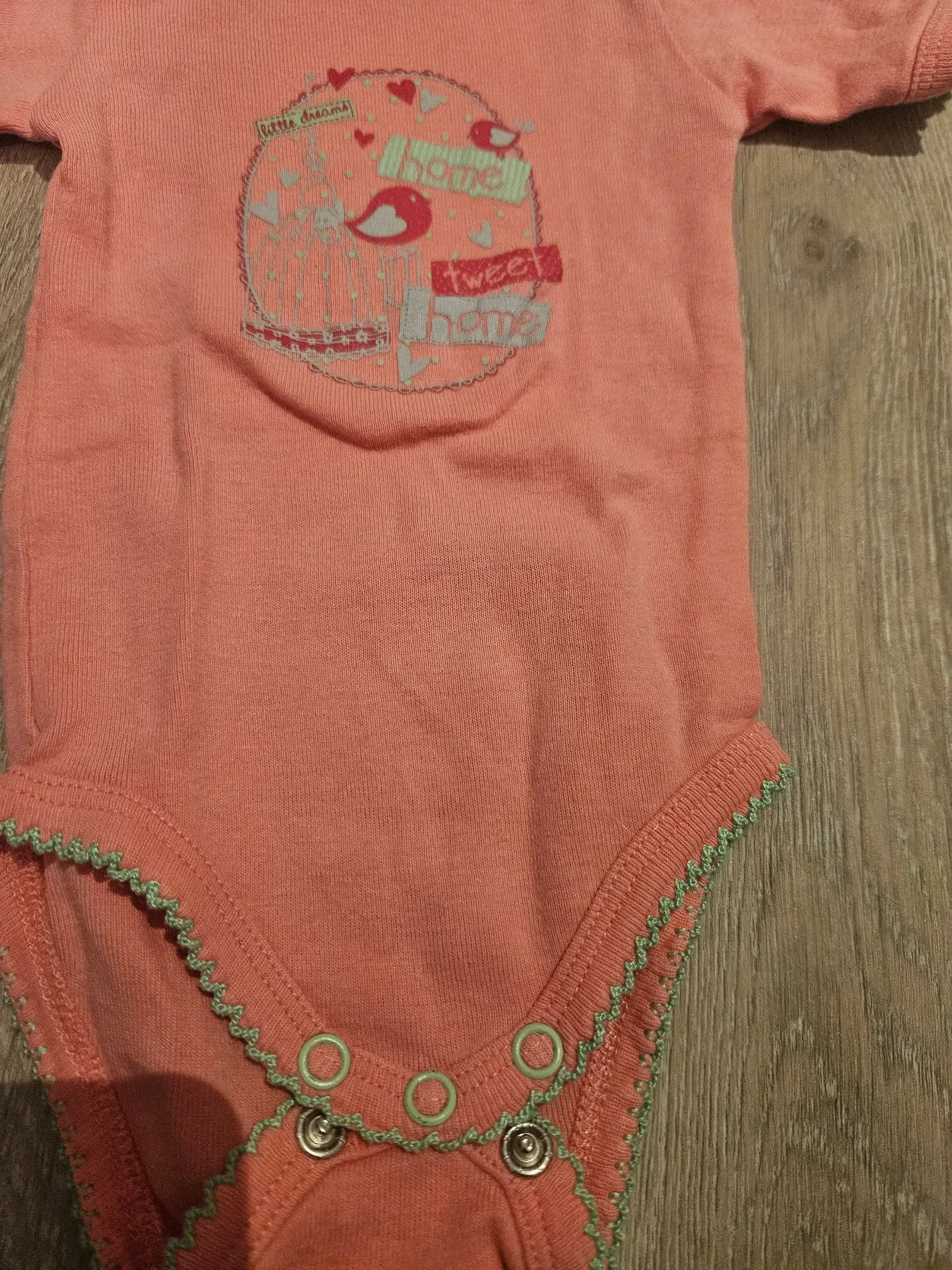 Kurzarmbody, pocopiano, neu, 62-68