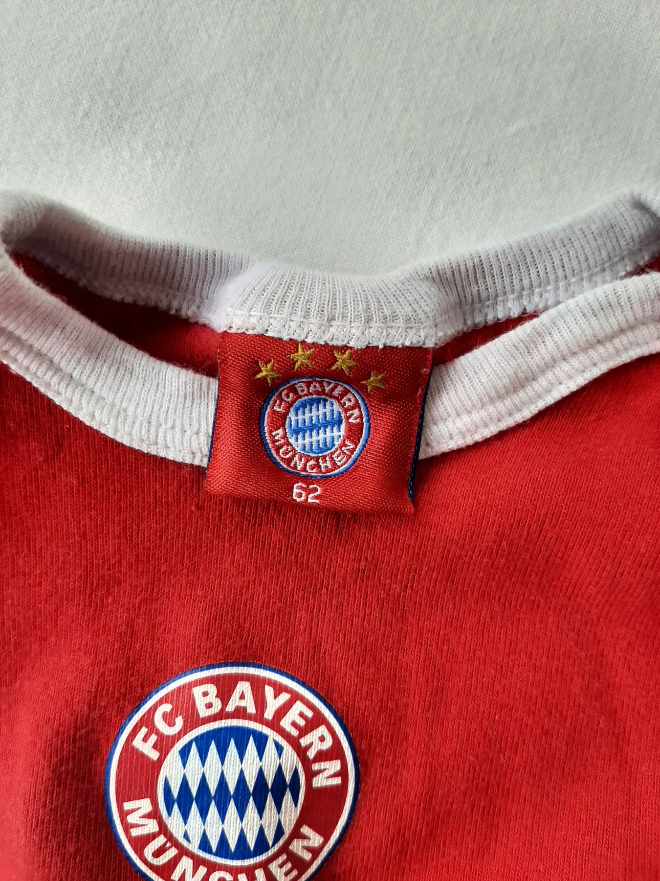 Kurzarm Body FC Bayern Gr 62