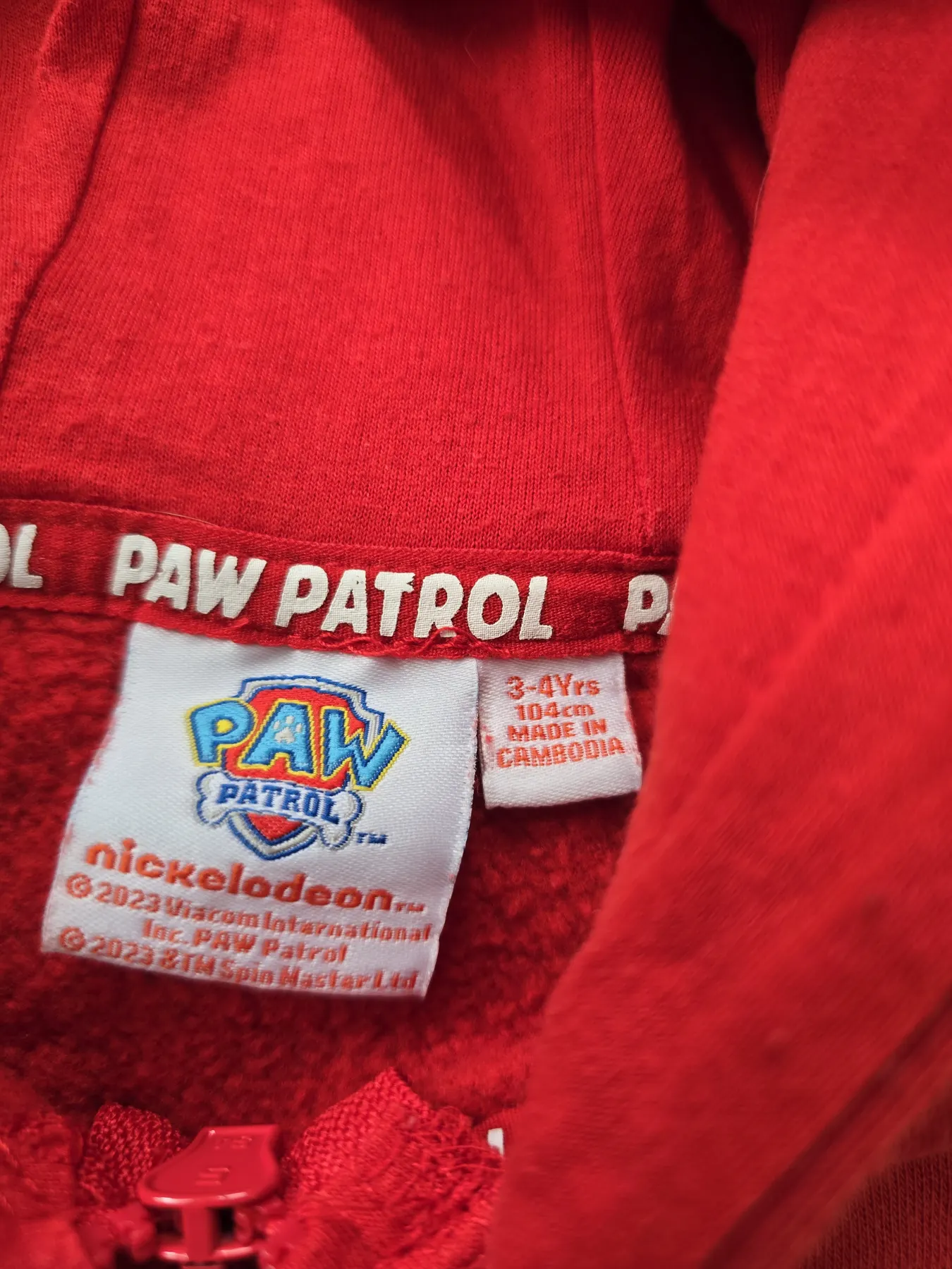 Paw Patrol Sweatjacke Gr. 104