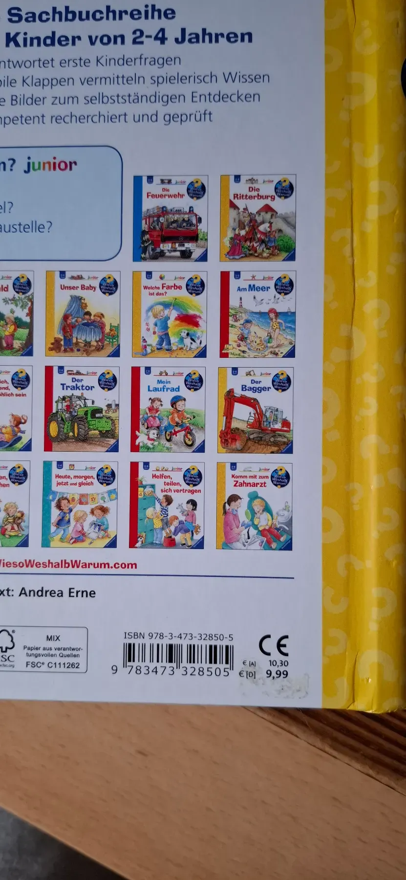 Wieso Weshalb Warum Buch
